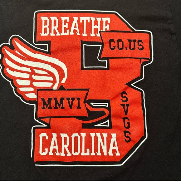 Breathe Carolina - Black Graphic T-Shirt - Savages Graphic - Picture 2 of 2